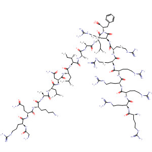L-Phenylalanine,L-arginyl-L-arginyl-L-arginyl-L-arginyl-L-arginyl-L-arginyl-L-arginyl-L-arginylglycyl-L-arginyl-L-glutaminyl-L-lysyl-L-alanyl-L-leucyl-L-asparaginyl-L-leucyl-L-isoleucyl-L-alanyl-L-alanyl-L-leucyl-