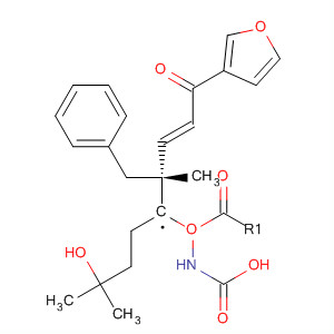 Carbamic acid,[(1S,2R,3E)-5-(3-furanyl)-1-(3-hydroxy-3-methylbutyl)-2-methyl-5-oxo-3-pentenyl]-, phenylmethyl ester