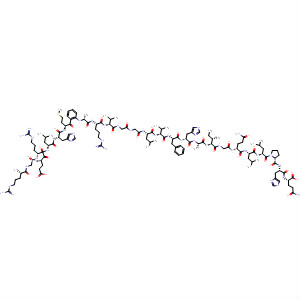 L-Glutamine,L-arginylglycyl-L-a-glutamyl-L-arginyl-L-leucyl-L-histidyl-L-methionyl-L-phenylalanyl-L-arginyl-L-valylglycylglycyl-L-leucyl-L-valyl-L-phenylalanyl-L-histidyl-L-alanyl-L-isoleucylglycyl-L-glutaminyl-L-leucyl-L-leucyl-L-prolyl-L-histidyl-