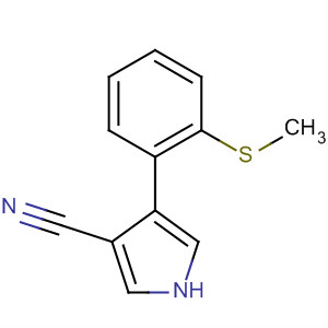1H-Pyrrole-3-carbonitrile, 4-[2-(methylthio)phenyl]-