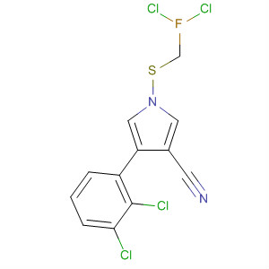 1H-Pyrrole-3-carbonitrile,1-[(dichlorofluoromethyl)thio]-4-(2,3-dichlorophenyl)-