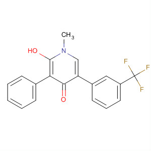 4(1H)-Pyridinone,2-hydroxy-1-methyl-3-phenyl-5-[3-(trifluoromethyl)phenyl]-