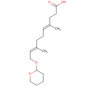 4,8-Decadienoic acid, 4,8-dimethyl-10-[(tetrahydro-2H-pyran-2-yl)oxy]-,(E,E)-