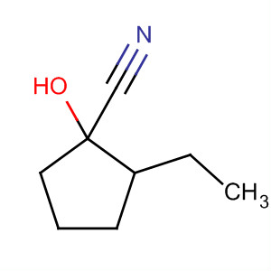 Cyclopentanecarbonitrile, 2-ethyl-1-hydroxy-