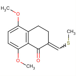 1(2H)-Naphthalenone,3,4-dihydro-5,8-dimethoxy-2-[(methylthio)methylene]-