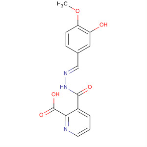 2-Pyridinecarboxylic acid,(2E)-[(3-hydroxy-4-methoxyphenyl)methylene]hydrazide