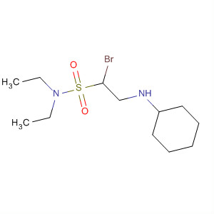 Ethanesulfonamide, 1-bromo-2-(cyclohexylamino)-N,N-diethyl-
