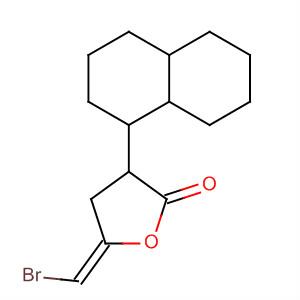 2(3H)-Furanone, 5-(bromomethylene)dihydro-3-(1-naphthalenyl)-, (E)-