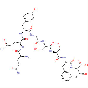 L-Threonine,L-glutaminyl-L-glutaminyl-L-tyrosylglycyl-L-seryl-L-seryl-L-phenylalanyl-