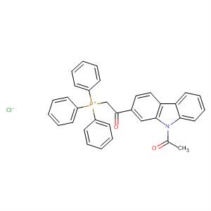 Phosphonium, [2-(9-acetyl-9H-carbazol-2-yl)-2-oxoethyl]triphenyl-,chloride