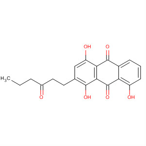 9,10-Anthracenedione, 1,4,8-trihydroxy-2-(3-oxohexyl)-