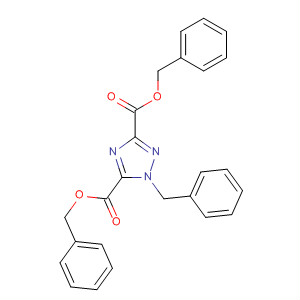1H-1,2,4-Triazole-3,5-dicarboxylic acid, 1-(phenylmethyl)-,bis(phenylmethyl) ester