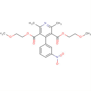 3,5-Pyridinedicarboxylic acid, 2,6-dimethyl-4-(3-nitrophenyl)-,bis(2-methoxyethyl) ester