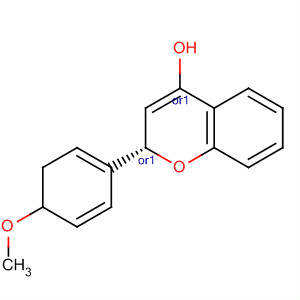2H-1-Benzopyran-4-ol, 3,4-dihydro-2-(4-methoxyphenyl)-, cis-