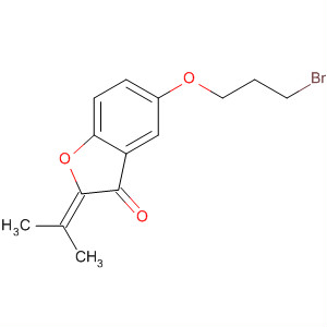 3(2H)-Benzofuranone, 6-(3-bromopropoxy)-2-(1-methylethylidene)-