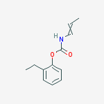 Carbamic acid, 1-propenyl-, 2-ethylphenyl ester