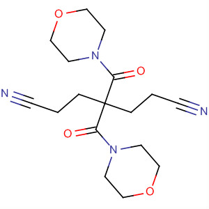 Morpholine, 4,4'-[2,2-bis(2-cyanoethyl)-1,3-dioxo-1,3-propanediyl]bis-