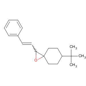 1-Oxaspiro[2.5]octane, 6-(1,1-dimethylethyl)-2-(2-phenylethenyl)-