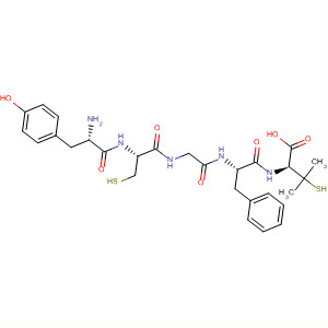 D-Valine,3-mercapto-N-[N-[N-(N-L-tyrosyl-D-cysteinyl)glycyl]-L-phenylalanyl]-