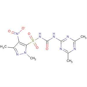 1H-Pyrazole-5-sulfonamide,N-[[(4,6-dimethyl-1,3,5-triazin-2-yl)amino]carbonyl]-1,3-dimethyl-4-nitro-