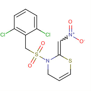 2H-1,3-Thiazine,3-[[(2,6-dichlorophenyl)methyl]sulfonyl]tetrahydro-2-(nitromethylene)-