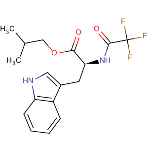Tryptophan, N-(trifluoroacetyl)-, 2-methylpropyl ester