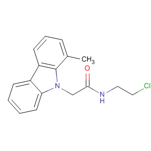 9H-Carbazole-9-acetamide, N-(2-chloroethyl)-a-methyl-