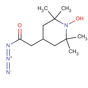 1-Piperidinyloxy, 4-(2-azido-2-oxoethyl)-2,2,6,6-tetramethyl-