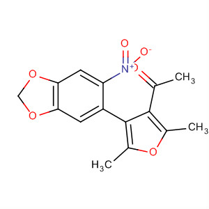 Ethanone, 1-[2,5-dimethyl-4-(6-nitro-1,3-benzodioxol-5-yl)-3-furanyl]-