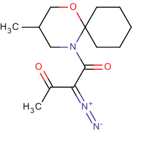 1-Oxa-5-azaspiro[5.5]undecane, 5-(2-diazo-1,3-dioxobutyl)-3-methyl-