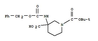 1-BOC-3-CBZ-AMINO-PIPERIDINE-3-CARBOXYLIC ACID