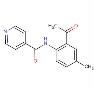 4-Pyridinecarboxamide, N-(2-acetyl-4-methylphenyl)-