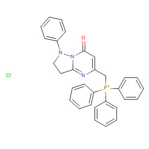 Phosphonium,[(1,7-dihydro-7-oxo-1-phenylpyrazolo[1,5-a]pyrimidin-5-yl)methyl]triphenyl-, chloride