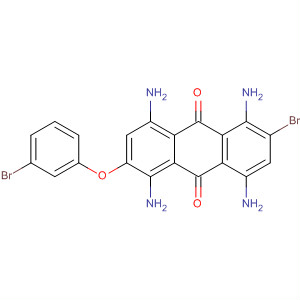 9,10-Anthracenedione,1,4,5,8-tetraamino-2-bromo-6-(3-bromophenoxy)-