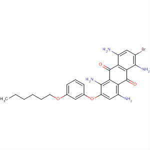 9,10-Anthracenedione,1,4,5,8-tetraamino-2-bromo-6-[3-(hexyloxy)phenoxy]-