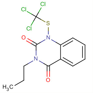 2,4(1H,3H)-Quinazolinedione, 3-propyl-1-[(trichloromethyl)thio]-