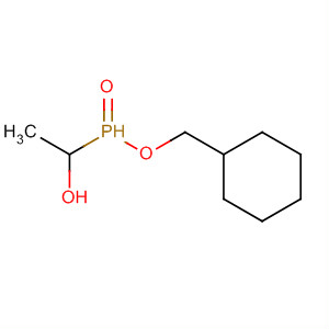 Phosphinic acid, (1-hydroxyethyl)-, cyclohexylmethyl ester