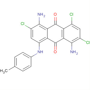 9,10-Anthracenedione,1,5-diamino-2,4,6-trichloro-8-[(4-methylphenyl)amino]-