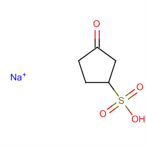 Cyclopentanesulfonic acid, 3-oxo-, sodium salt