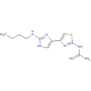 Guanidine, [4-[2-(butylamino)-1H-imidazol-4-yl]-2-thiazolyl]-