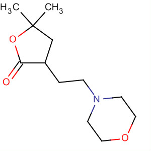 2(3H)-Furanone, dihydro-5,5-dimethyl-3-[2-(4-morpholinyl)ethyl]-