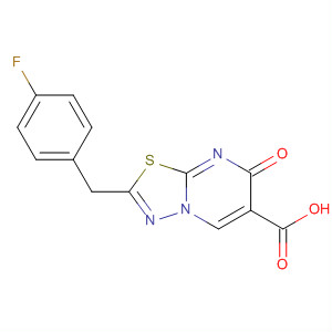 5H-1,3,4-Thiadiazolo[3,2-a]pyrimidine-6-carboxylic acid,2-[(4-fluorophenyl)methyl]-5-oxo-