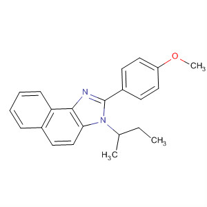 3H-Naphth[1,2-d]imidazole, 2-(4-methoxyphenyl)-3-(1-methylpropyl)-