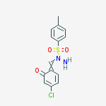 N'-[(4-chloro-6-oxocyclohexa-2,4-dien-1-ylidene)methyl]-4-methylbenzenesulfonohydrazide