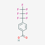 Benzoic acid, 4-(heptafluoropropyl)-
