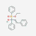Phosphinic acid, (1-hydroxy-1,3-diphenyl-2-propenyl)phenyl-, ethyl ester