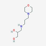 1,2-Propanediol, 3-[[3-(4-morpholinyl)propyl]amino]-