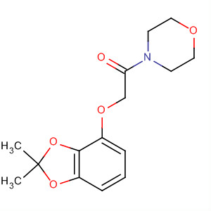 Morpholine, 4-[[(2,2-dimethyl-1,3-benzodioxol-4-yl)oxy]acetyl]-