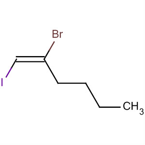 1-Hexene, 2-bromo-1-iodo-, (E)-