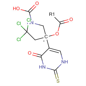 Carbamic acid,methyl[(1,2,3,4-tetrahydro-4-oxo-2-thioxo-5-pyrimidinyl)methyl]-,2,2,2-trichloroethyl ester